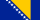 Bosnien und Herzegowina Flagge