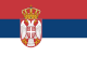 Serbien Flagge